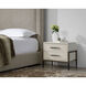 Weldrick 25.25 X 22.25 inch Oyster Night Stand